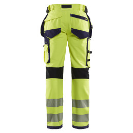 High vis gul/ marineblå