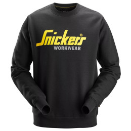 Klassisk sweatshirt med logo