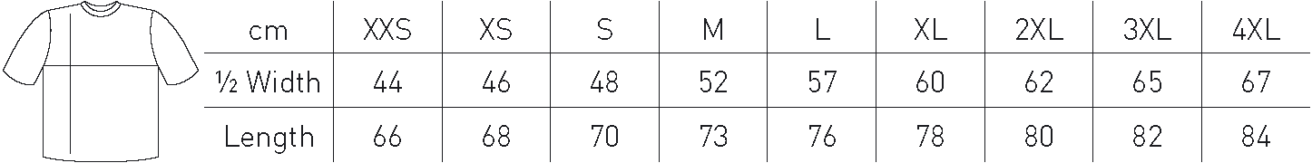 Størrelsesguide